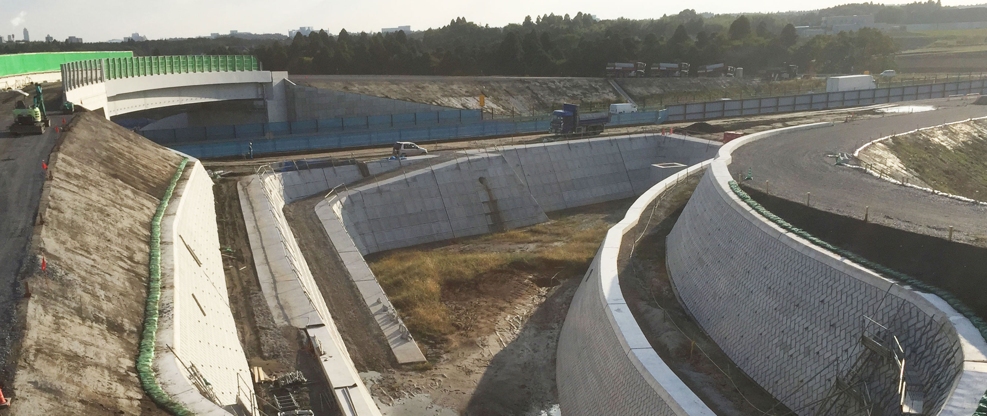 高速道路施工写真