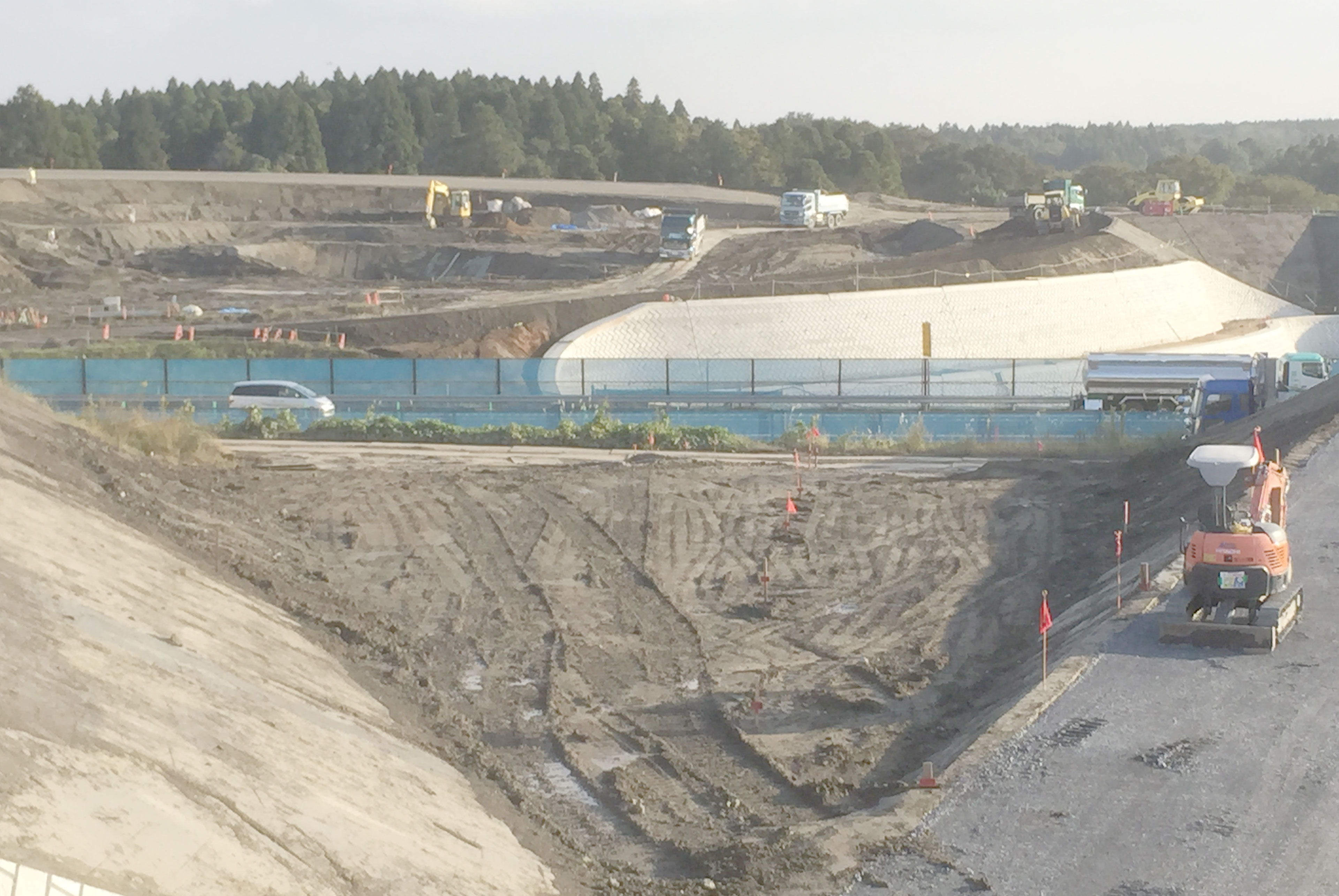 高速道路施工写真②