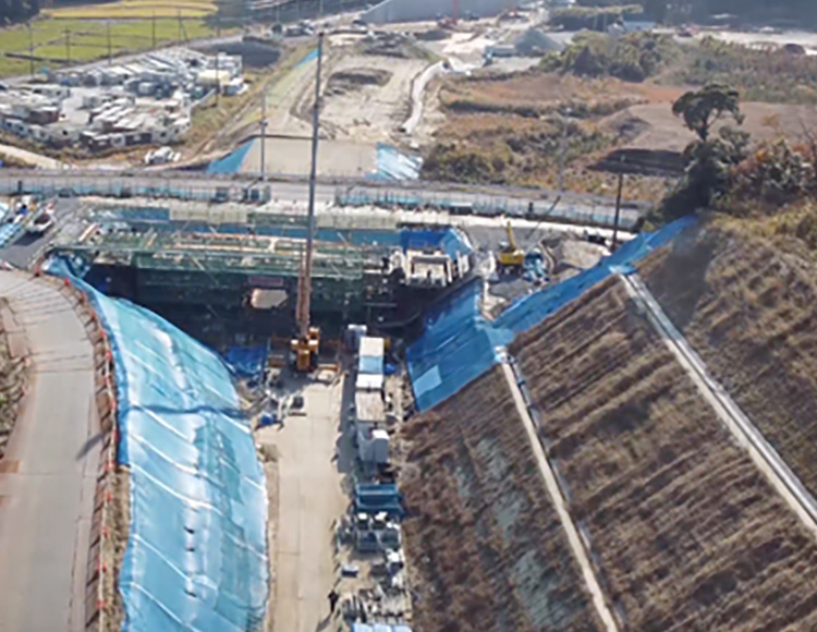 高速道路施工写真③