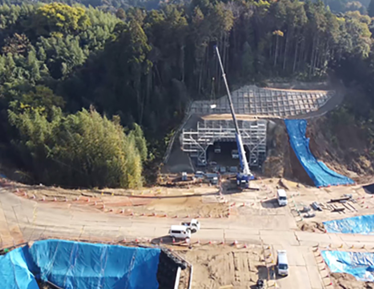 トンネル工事写真②